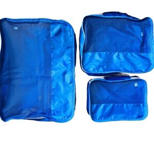 🛄 MY TAGALONGS | 2x SETS OF 3 PACKING PODS | MINT GREEN + ROYAL BLUE | $27